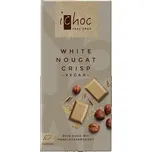 iChoc rýžová bílá nugát s oříšky 80 g