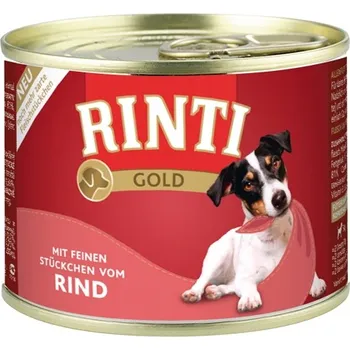 Krmivo pro psa Rinti Gold konzerva hovězí 185 g