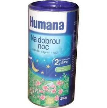 Kojenecká výživa Humana čaj na dobrou noc po 1. týdnu
