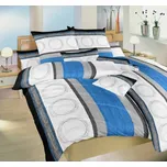 Dadka Krepové povlečení Kružnice modré,…