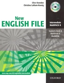 Anglický jazyk New English File Intermediate Multipack B - Oxford University Press