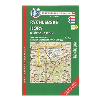 Rychlebské hory a lázně Jeseník (54) - 1:50 000 - KČT