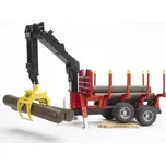 Bruder 2252 Přepravník na dřevo s rukou