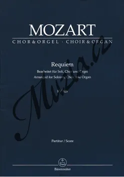 Mozart Wolfgang Amadeus | Requiem KV 626 | Noty - Partitura