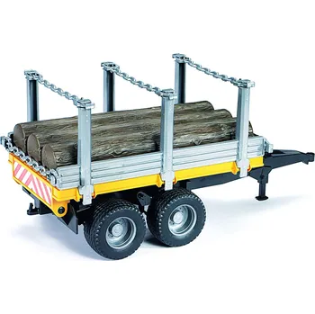 autíčko Bruder Přívěs na dřevo 2213 