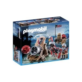 Stavebnice Playmobil Playmobil 6038 Útočný kanón Sokolích rytířů