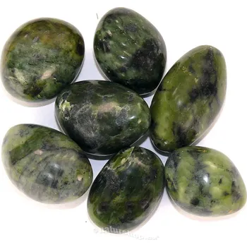 Přírodní kámen Serpentin tmavý troml vel.S (Peru)