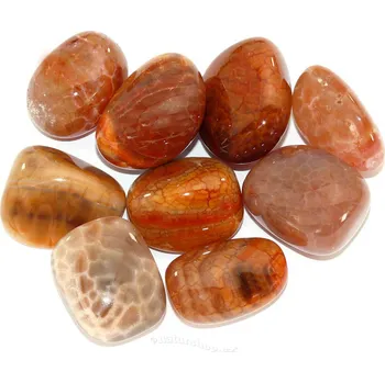 Přírodní kámen Ohnivý achát Extra vel.L (Čína)