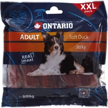 Pamlsek pro psa Ontario Soft Duck Jerky