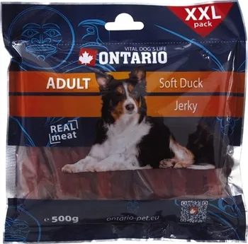 Pamlsek pro psa Ontario Soft Duck Jerky