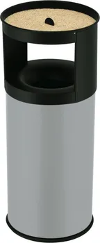 Venkovní odpadkový koš Hailo s popelníkem ProfiLine Care 40 litrů