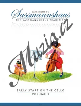 Sassmannshaus Egon / Sassmannshaus Kurt | Early Start on the Cello - Škola hry na violoncello - 1. díl | Noty - Provozovací partitura-Pedagogická literatura
