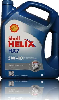 Motorový olej Shell Helix HX7 5W-40