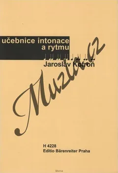 Kofroň Jaroslav | Učebnice intonace a rytmu | Hudební teorie - učebnice