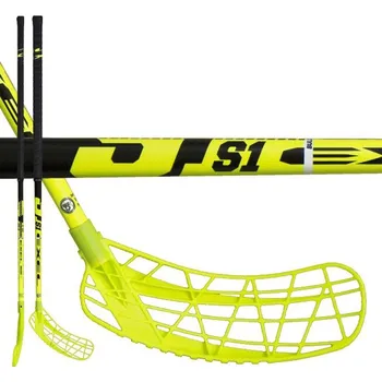 Florbalová hůl Exel Square 1 Yellow 2.6 103cm (=114cm) pravá square (pravá ruka dole)