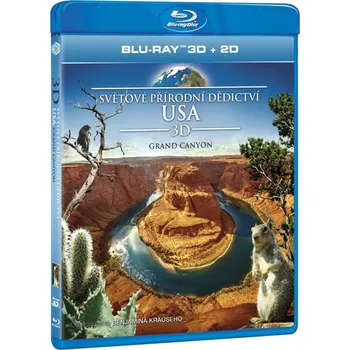 Blu-ray film Blu-ray Světové přírodní dědictví: USA - Grand Canyon (2012) 3D