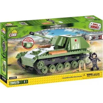 Stavebnice COBI Recenze Cobi 2458 II. světová válka - Samohybné dělo SU-76