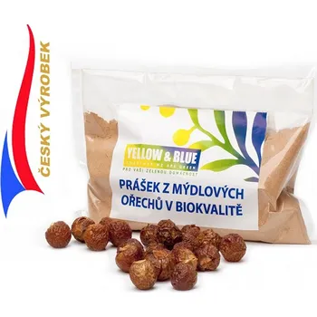 Prací prášek Yellow & Blue Prášek z mýdlových ořechů 100 g