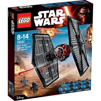 LEGO Star Wars 75101 Stíhačka TIE speciálních jednotek Prvního řádu Stavebnice LEGO LEGO Star Wars 75101 Stíhačka TIE speciálních jednotek Prvního řádu