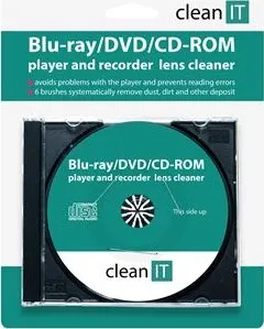 čistící sada CLEAN IT čistící CD pro Blu-ray/DVD/CD-ROM přehrávače