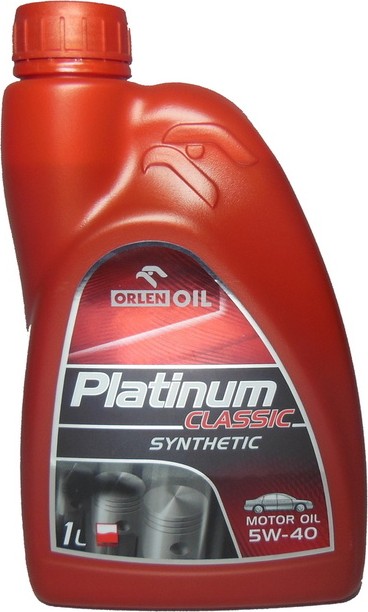 ORLEN OIL Platinum Classic Synthetic 5W 40 1 l od 110 Kč Zbozi cz