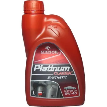 Motorový olej ORLEN OIL Platinum Classic Synthetic 5W-40 1 l