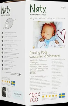 Hygienické vložky Recenze Prsní Vložky pro kojící ženy Naty Nature Babycare (30 ks)