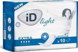 Inkontinenční vložka iD Light Extra set 10 ks