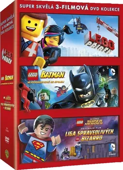 Sběratelská edice filmů Lego kolekce 3 ks [DVD] 