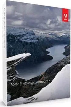Grafický software Adobe Photoshop Lightroom 6 Win/Mac ENG