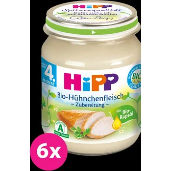 Hipp Bio Masový příkrm 6 × 125 g