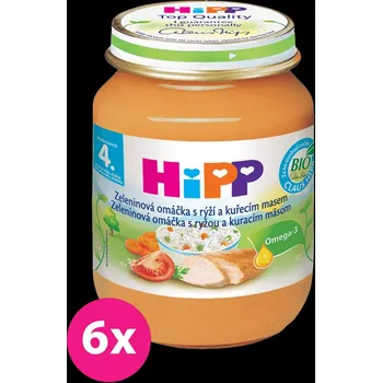 Hipp Bio Masozeleninový příkrm 6 × 125 g 