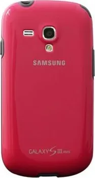 náhradní kryt pro mobilní telefon Samsung EFC-1M7BP Pink zadní kryt Gal. S III mini