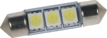 Autožárovka LED žárovka 12V s paticí sufit(36mm), 3LED/3SMD 2 ks