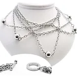 Exeed Balls and chains 1235 ocelový náhrdelník