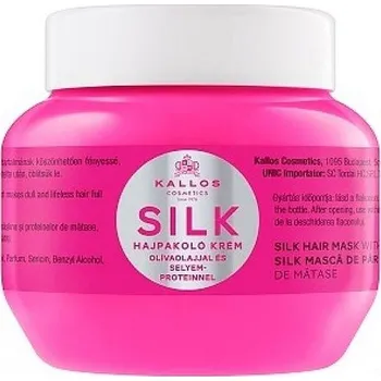 Vlasová regenerace Kallos Silk maska na vlasy 275 ml