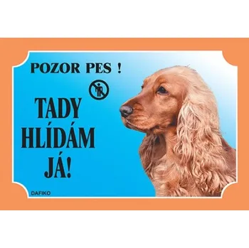 Dafiko Pozor pes! Tady hlídám já!, anglický kokršpaněl zlatý