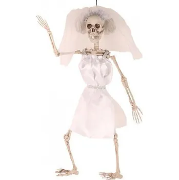 Party dekorace Faram Kostlivec Nevěsta 50 cm