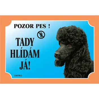 Dafiko Pozor pes! Tady hlídám já!, pudl černý