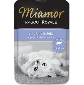 Krmivo pro kočku Miamor Ragout Kitten kapsa hovězí 100 g