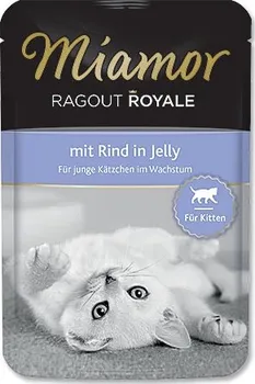 Krmivo pro kočku Miamor Ragout Kitten kapsa hovězí 100 g