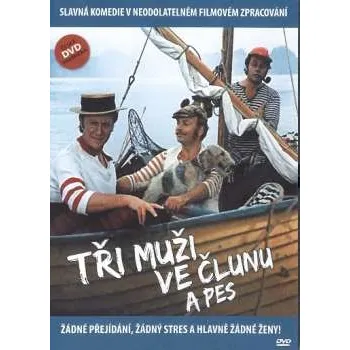 DVD film DVD Tři muži ve člunu a pes (1979)