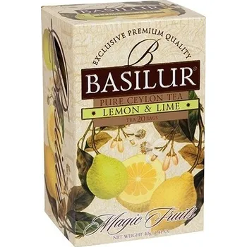 Čaj Basilur Lemon and Lime 20x2g