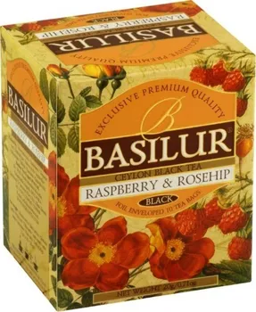Čaj Basilur Raspberry and Rosehip 10x2g