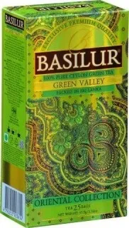Čaj Basilur Green Valley 25x1,5g
