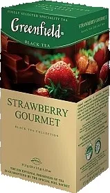 Čaj Greenfield Strawberry Gourmet 25x1,5g
