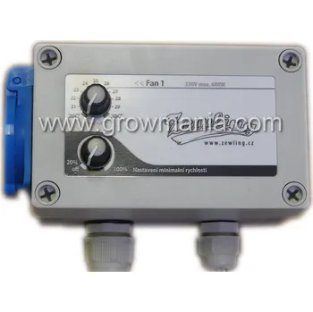 Řídící jednotka GSE - Regulátor teploty a minimálních otáček - 1 zásuvka