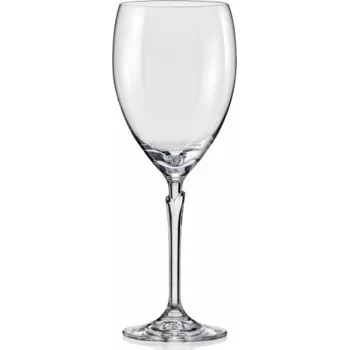 Sklenice Crystalex Bohemia Lilly Sklenice na víno 450 ml 6 ks