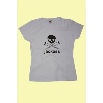 Dámské oblečení Jackass White Girl tričko