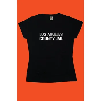 tričko Los Angeles County Jail Girl